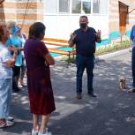 Валерий Ильенко проконтролировал реализацию партпроекта «Городская среда» в Болотном