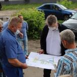 Олег Соковиков проверил ход благоустройства в Павловском Посаде
