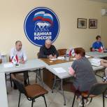 Семь вопросов рассмотрели луховицкие единороссы в ходе еженедельного приема жителей
