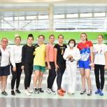 Ирина Роднина посетила центр фехтования в Химках