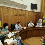 "Единороссы" в Народном Хурале (Парламенте) Республики Калмыкия провели заседание фракции 