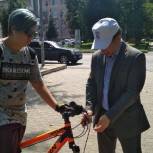 Ступинские партийцы провели акцию «Стань заметнее на дороге» 