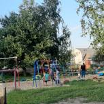Первомайский район: Елена Мещерякова поможет обустроить детскую площадку
