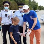 Луховицкие активисты партпроекта «Безопасные дороги» и госавтоинспекторы провели акцию «Свет в ночи»