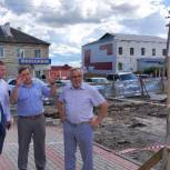 На площади Свободы в Красных Баках появится брусчатка, МАФы и декоративное озеленение 