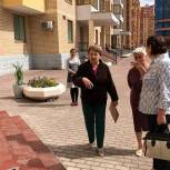Депутат-единоросс Валентина Панина провела мониторинг состояния придомовых территорий Реутова
