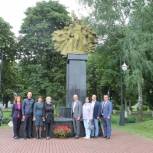 Члены фракции "Единая Россия" посетили знаковые места северного фаса Курской дуги