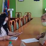 Екатерина Шилова провела выездной прием в Пучежском районе 