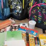 Десяти семьям в Марий Эл переданы портфели и школьные принадлежности