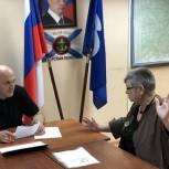 В Пушкинском отделении партии «Единая Россия» прошел приём жителей