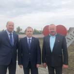 Юрий Тетянников посетил с рабочим визитом Москаленский район