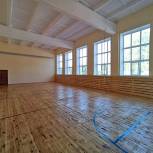 В День знаний в Илишевском районе открыли обновленный спортзал сельской школы