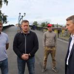 В Котласе открыт для пешеходов «Горбатый мост»