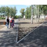 В Лунинском районе в рамках партпроека открыт обновленный парк