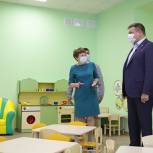 В новой пристройке к детскому саду №140 созданы условия для воспитанников с ОВЗ