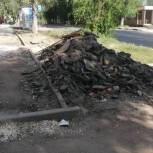 Общественники продолжают следить за качеством ремонта тротуаров в Саратове