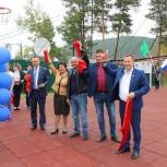 ФОКОТ и площадку для сдачи нормативов ГТО открыл Сергей Сокол в Киренске