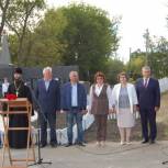 В Россошанском районе открыли обновленный памятник фронтовикам