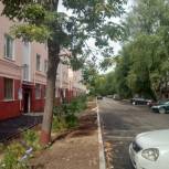 На Нижней Террасе благоустроили ряд дворов