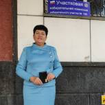 Ольга Германова одной из первых проголосовала на довыборах в Курское городское Собрание
