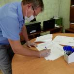 Свой выбор на голосовании сделал секретарь местного отделения Сеймского округа Курска