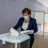 Елена Сорокина проголосовала на выборах в Рязанскую областную Думу