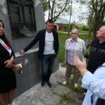 Сергиевопосадские единороссы приведут в порядок памятник войны в деревне Шапилово