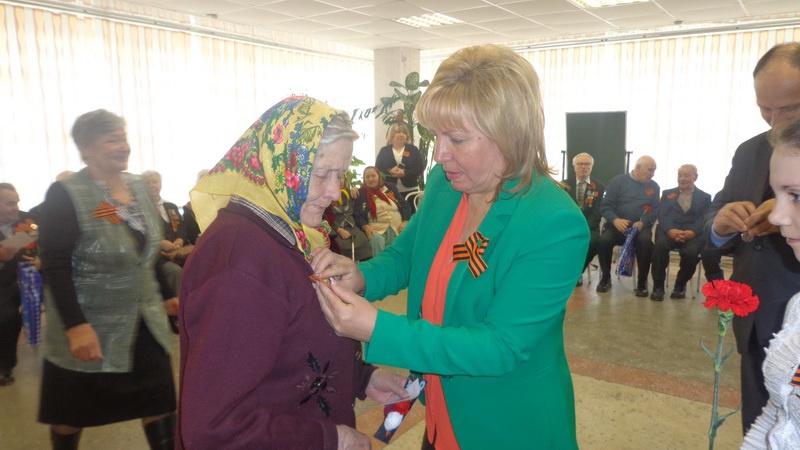  Вручение ветеранам медалей к 70-летию Победы в Великой Отечественной войне. Коми