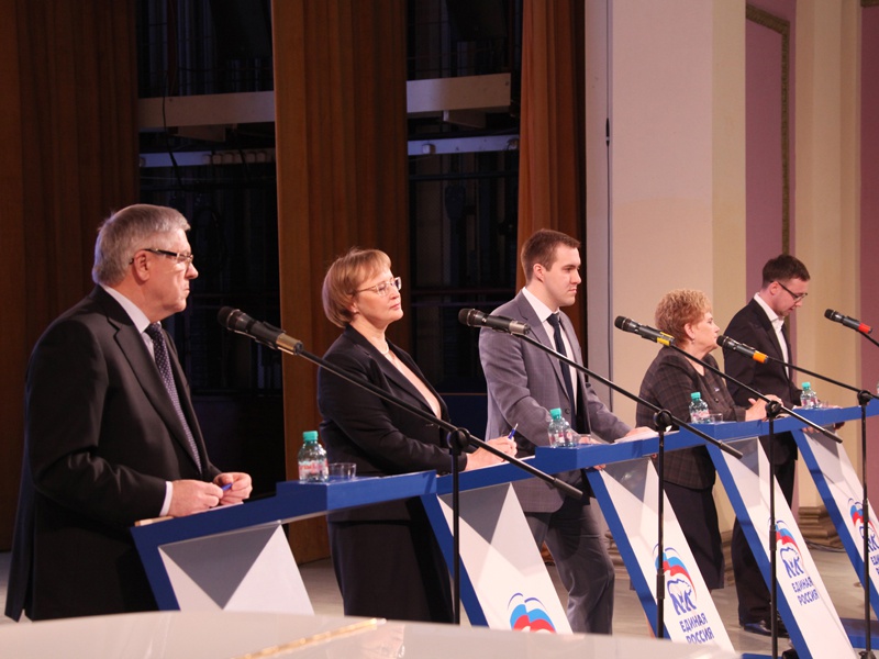   Дебаты участников предварительного голосования в регионах РФ. Тюмень