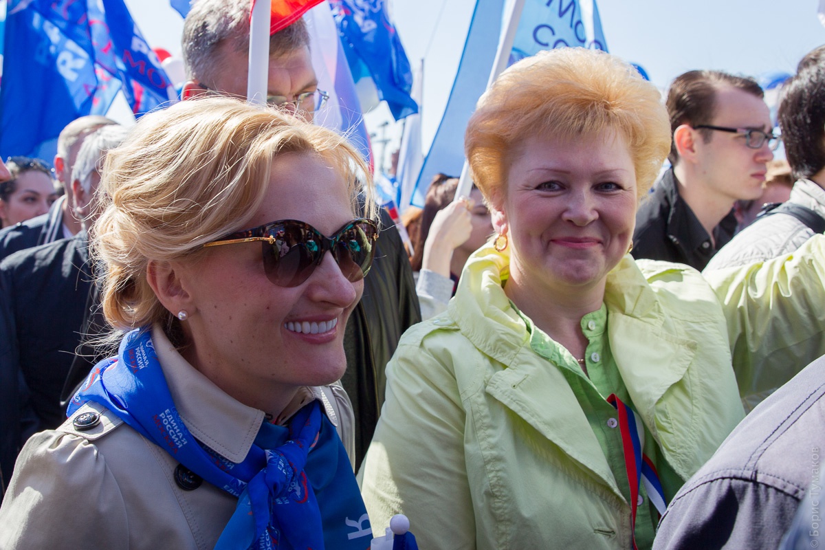 Первомайская демонстрация на Красной площади