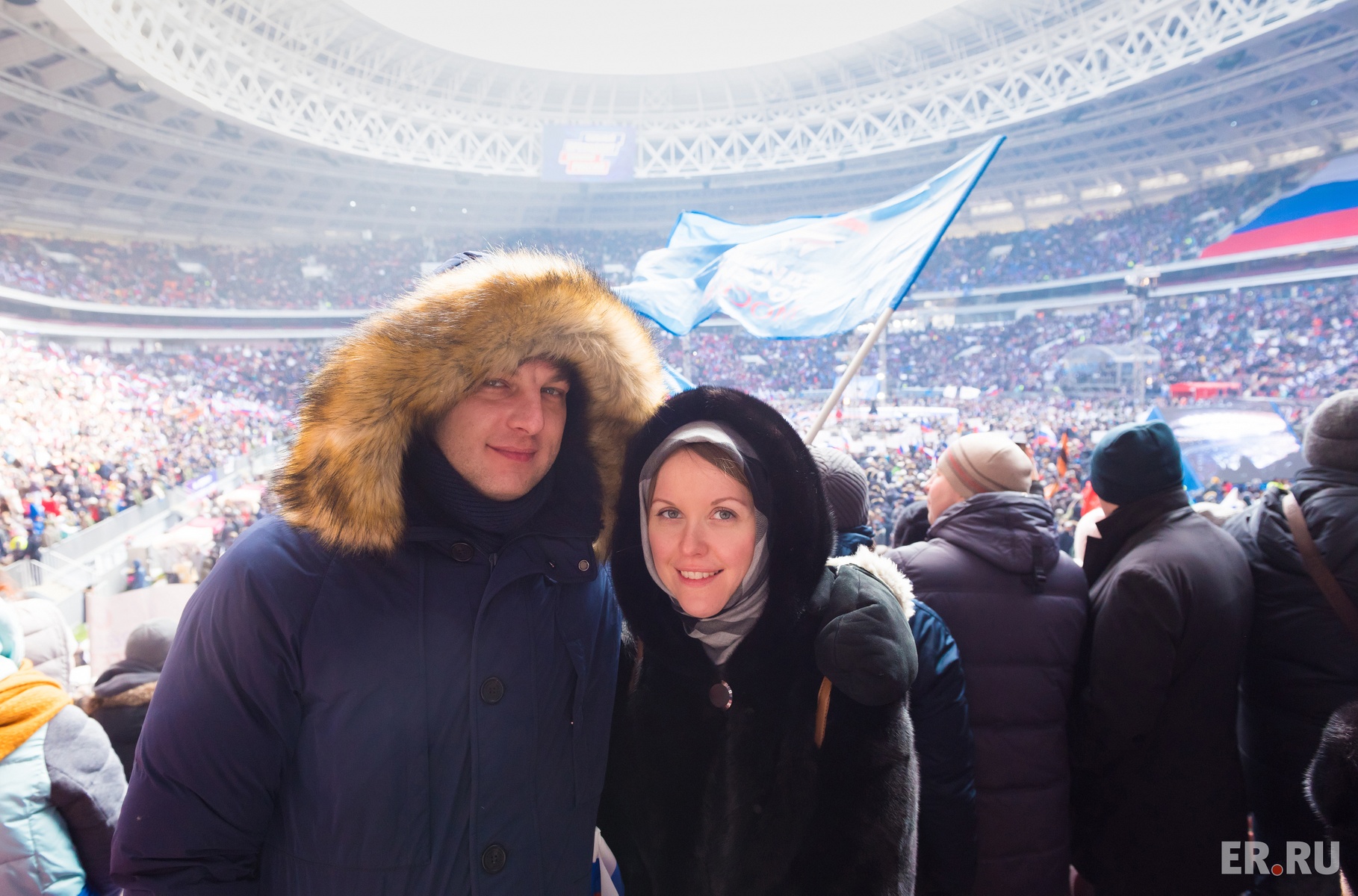  Представители ЕР приняли участие в митинге «За сильную Россию» в поддержку кандидата в Президенты РФ Владимира Путина