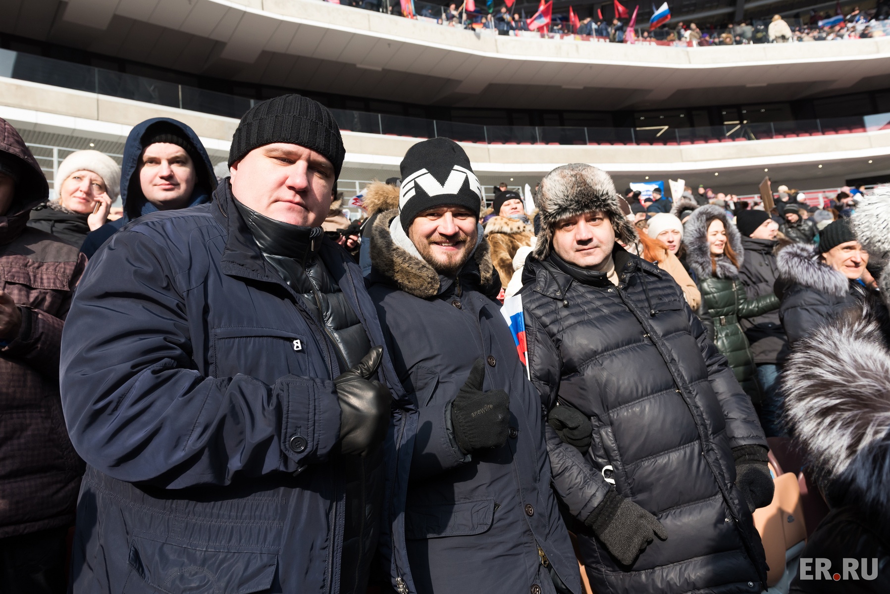  Представители ЕР приняли участие в митинге «За сильную Россию» в поддержку кандидата в Президенты РФ Владимира Путина