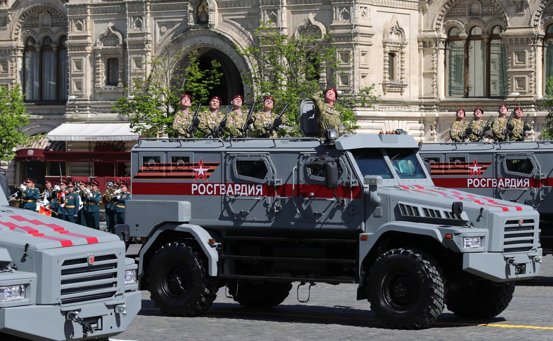  Военный парад в честь 73-й годовщины Победы в Великой Отечественной войне. Фото: пресс-службы Президента РФ