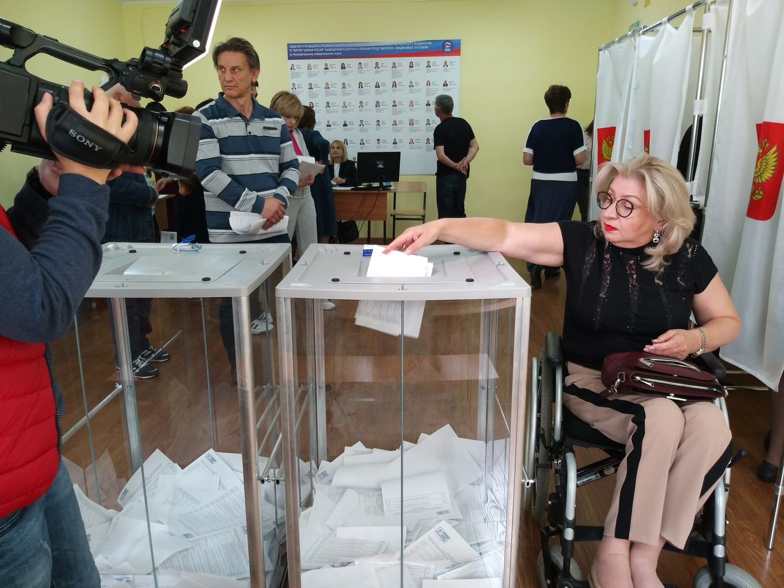 Единый день предварительного голосования «Единой России». Владикавказ