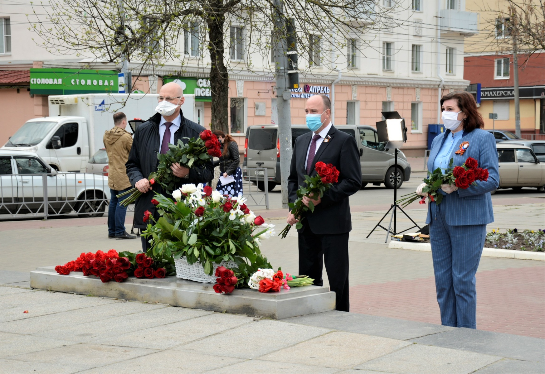 Празднование Дня Победы в городах России. Орел