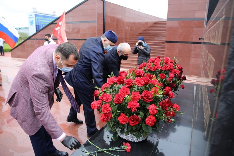 Празднование Дня Победы в городах России. Чеченская Республика