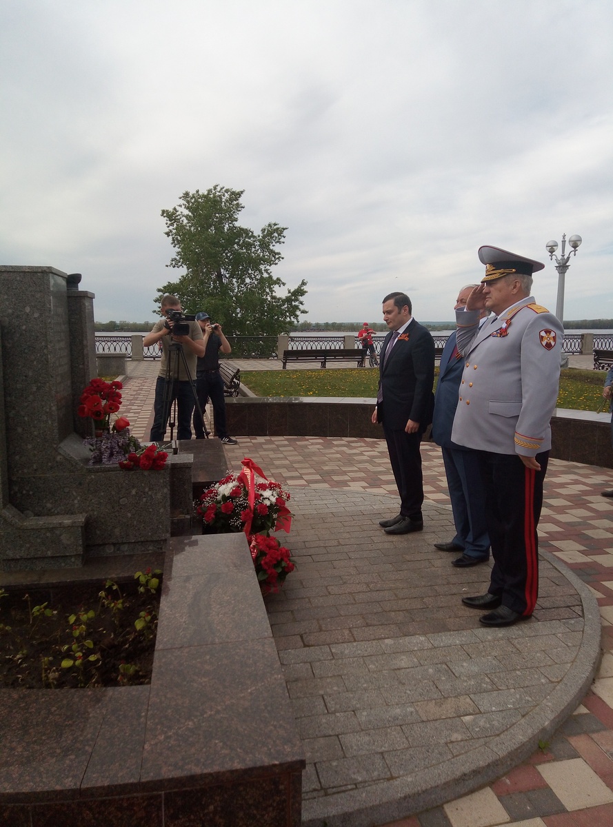 Празднование Дня Победы в городах России. Самара
