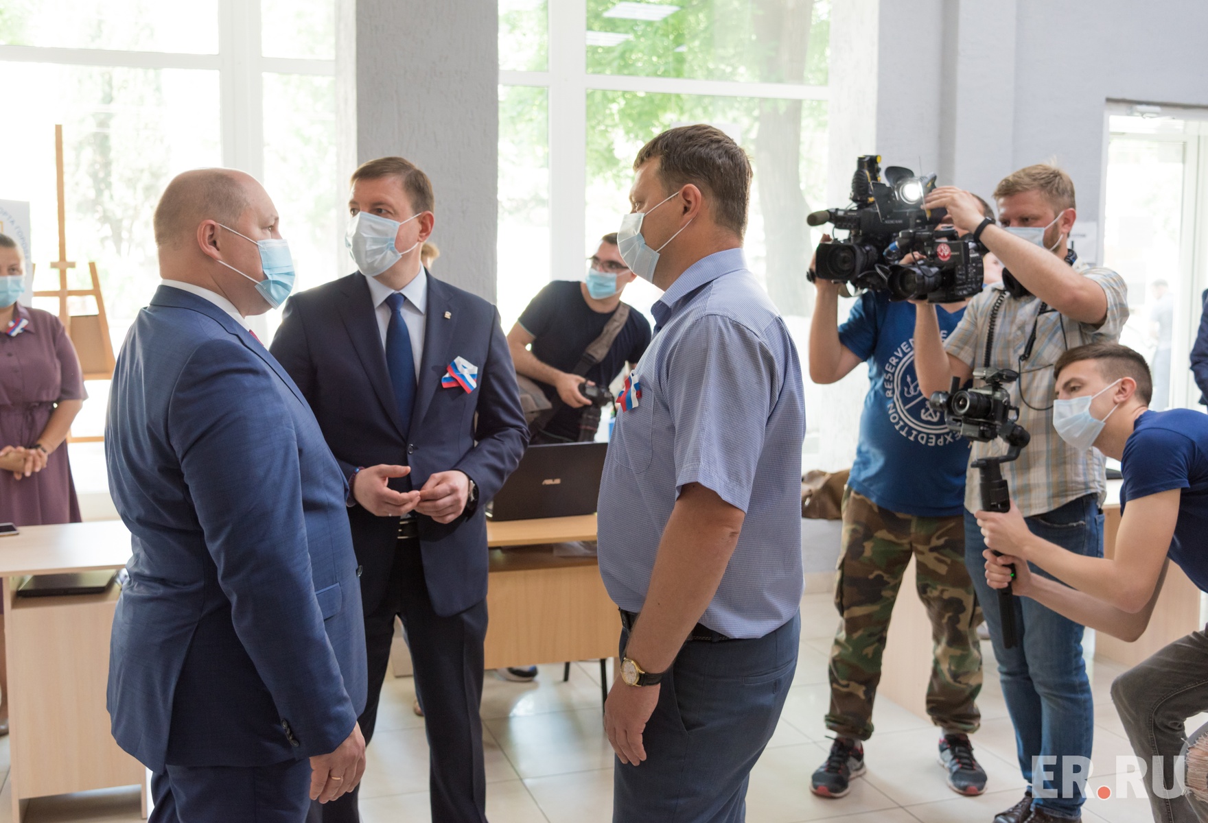   Награждение волонтеров штаба «Мы Вместе»
