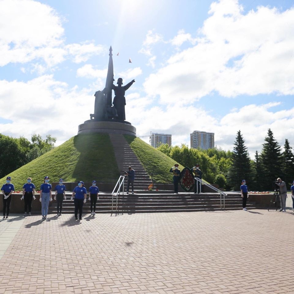 День памяти и скорби в городах России. Чувашия 