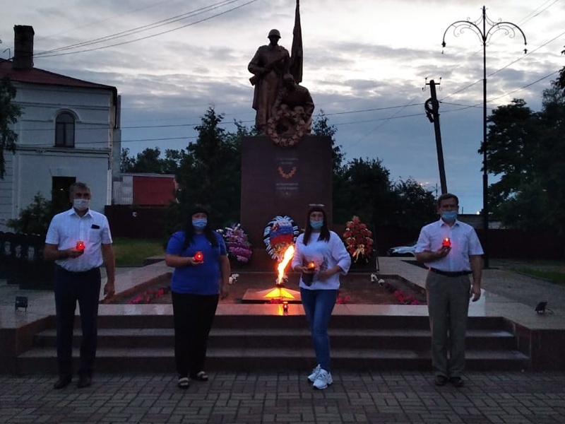  День памяти и скорби в городах России. Курская область