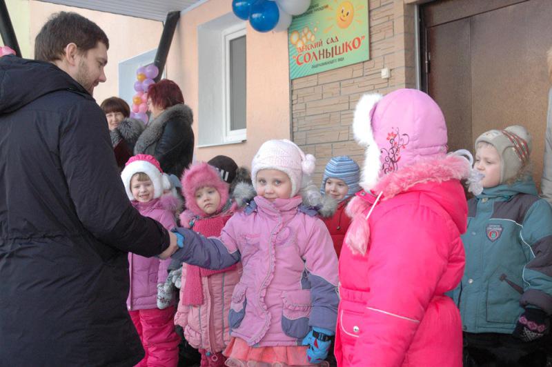 Открытие детского сада "Солнышко" в поселке Верхняя Синячиха, Алапаевск