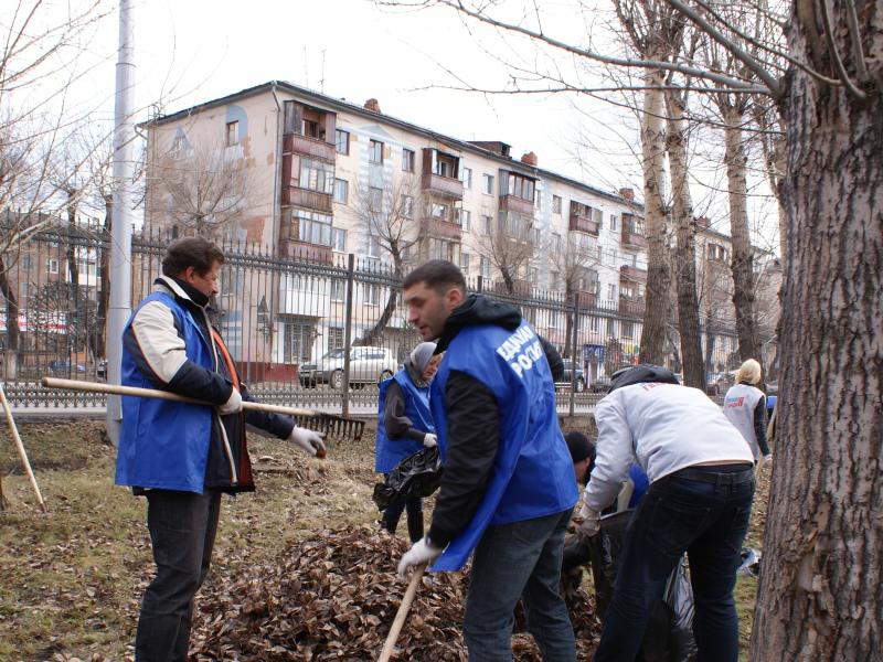 В Кузбассе продолжаются субботники в рамках месячника «Чистый город – чистый Кузбасс!»