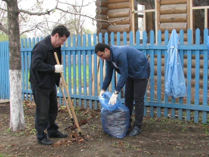 Субботник на Соколовой горе