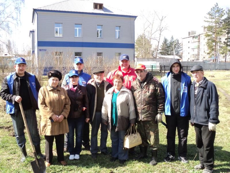 Субботники в рамках месячника «Чистый город – чистый Кузбасс!» в г. Мыски