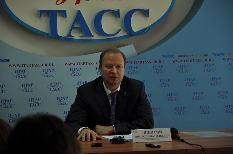 Пресс-конференция секретаря Свердловского регионального отделения партии «Единая Россия» Виктора Шептия
