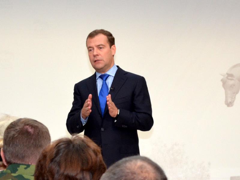 Встреча председателя партии Дмитрия Медведева с активом Пензенского отделения «Единой России» 12 сентября 2012 года