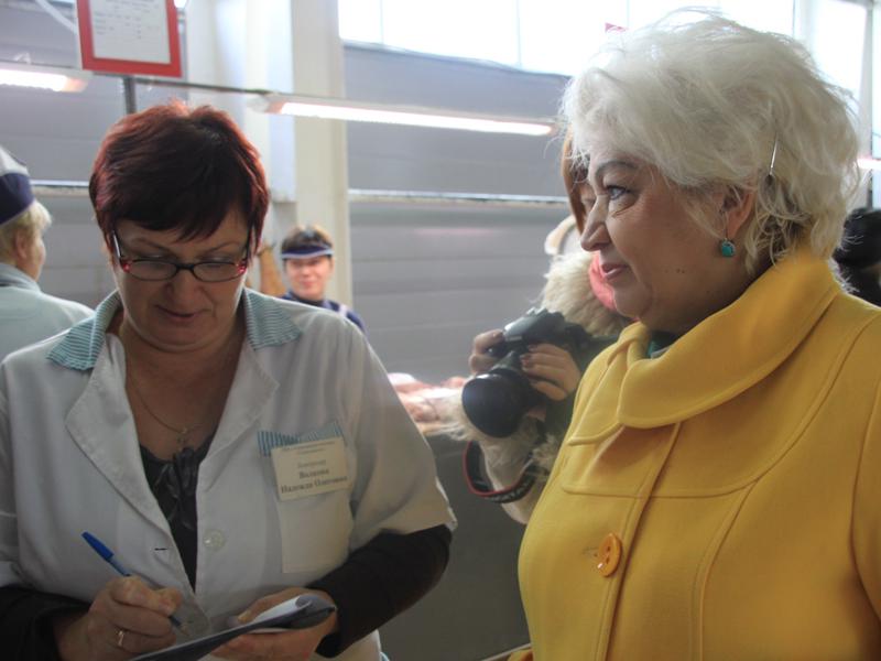 "Народный контроль" в Крытом рынке Саратова