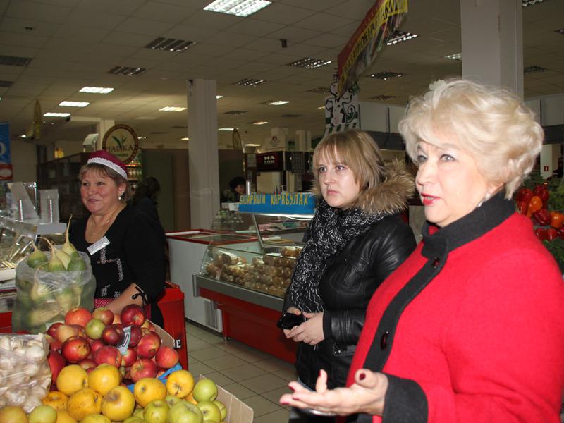 Рейд "Народного контроля" на рынок "Солнечный"