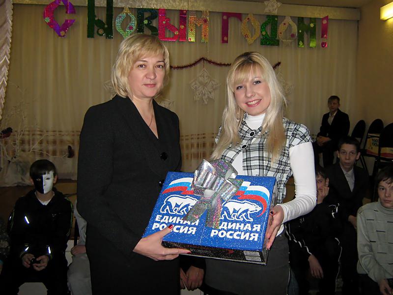 Новогодняя елка в Вольском районе