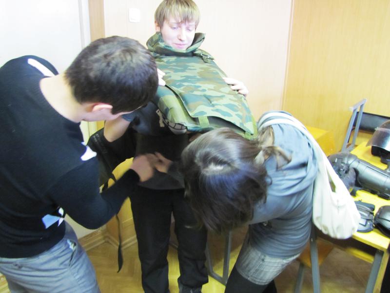 Урок мужества ОМОН,20 февраля 2013 г.